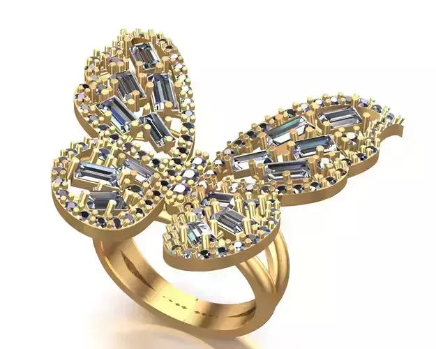 Butterfly Ring And Pendant