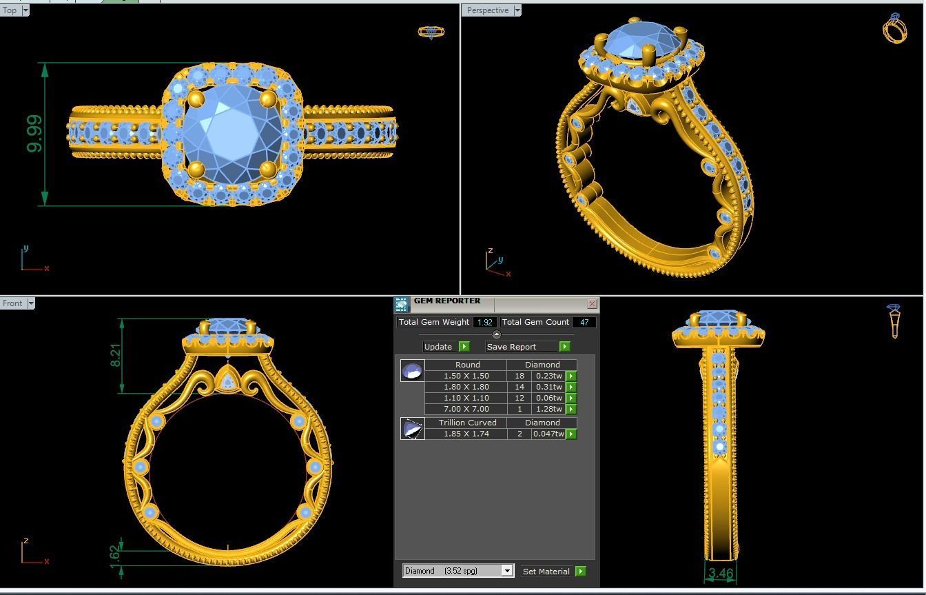 Verragio Bead 3D print model_4