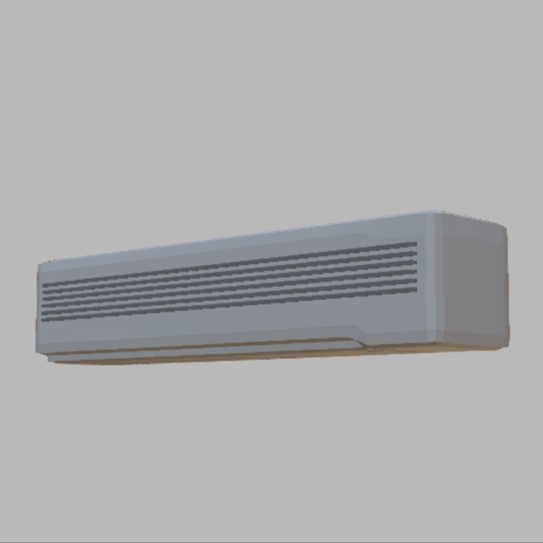 Air Conditioner 3D model_2