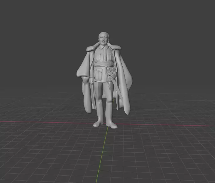 Francisco Franco 3D print model