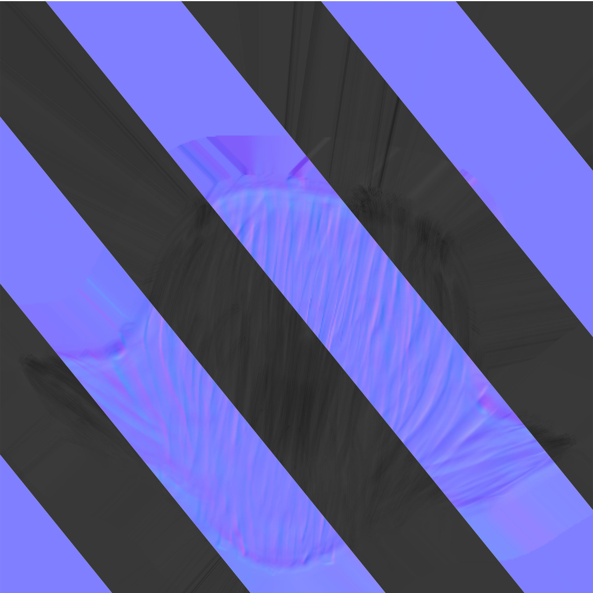 Cartoon Man Non Rigged Low-poly 3D model_12