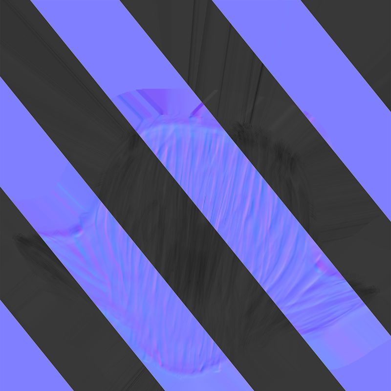 Cartoon Man Non Rigged Low-poly 3D model_13