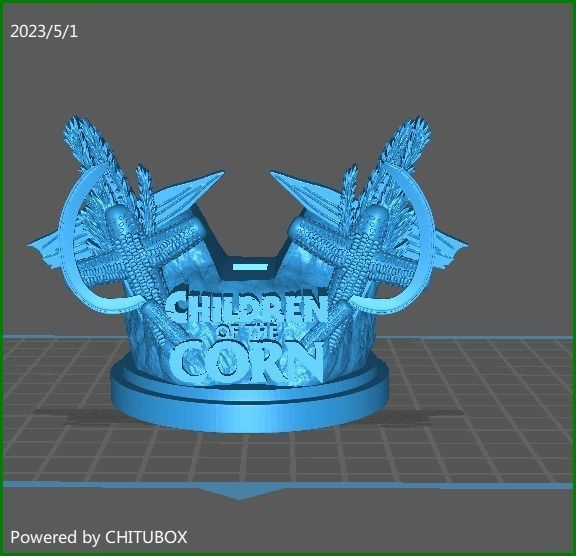 Children of the Corn 2 Figure Bust Set STLs 3D print model_2