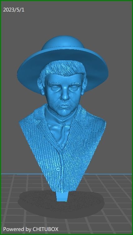 Children of the Corn 2 Figure Bust Set STLs 3D print model_3