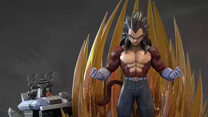 Vegeta Super Saiyan 4