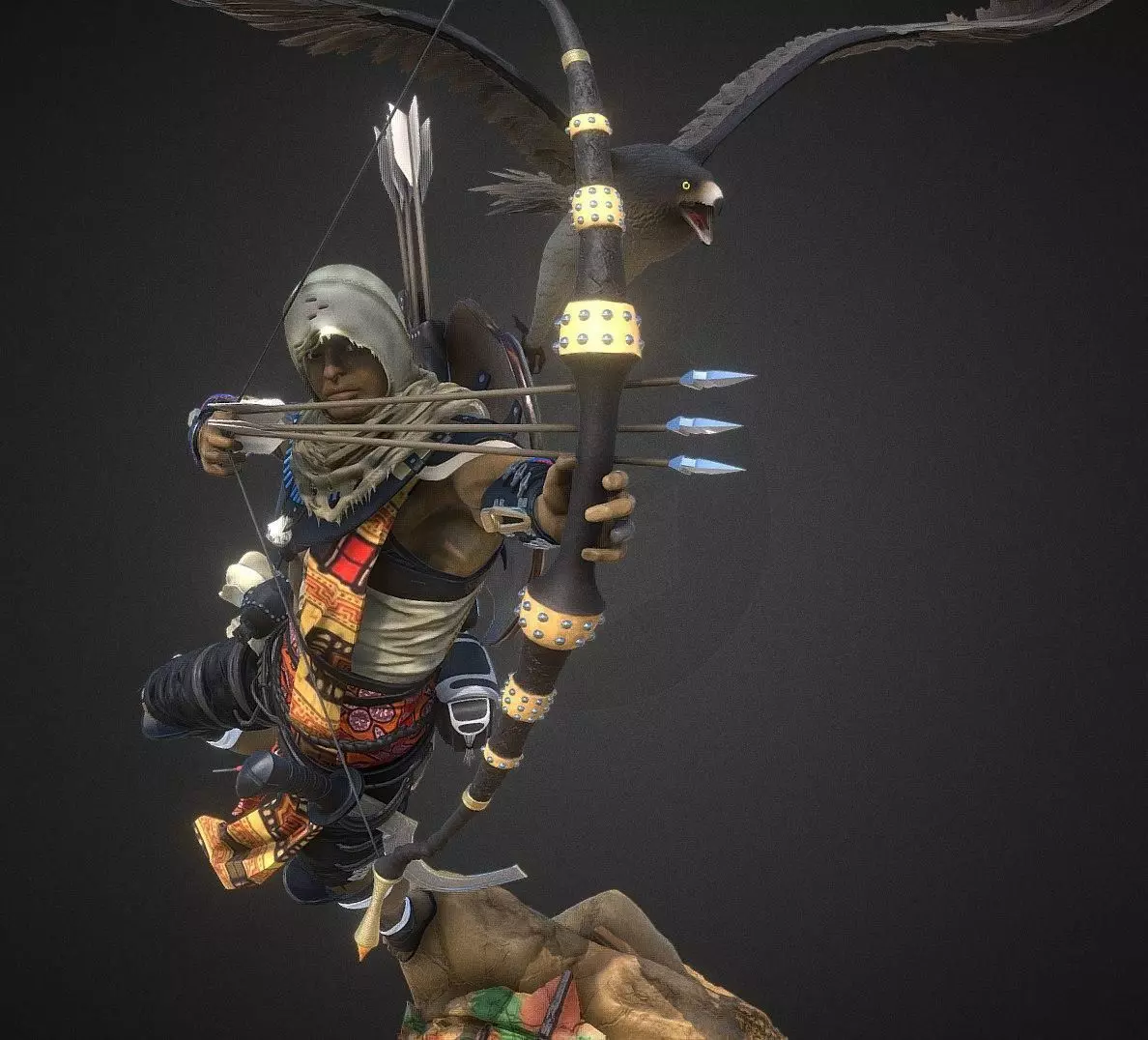 Bayek Assassin Creed Origins Dawn Of The Creed 3D model_0