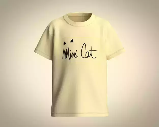 Kids T-Shirt Mini Cat