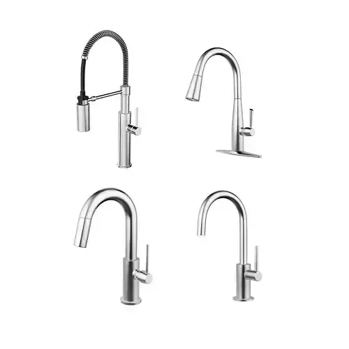 Kitchen Faucet Pack 01 3D model