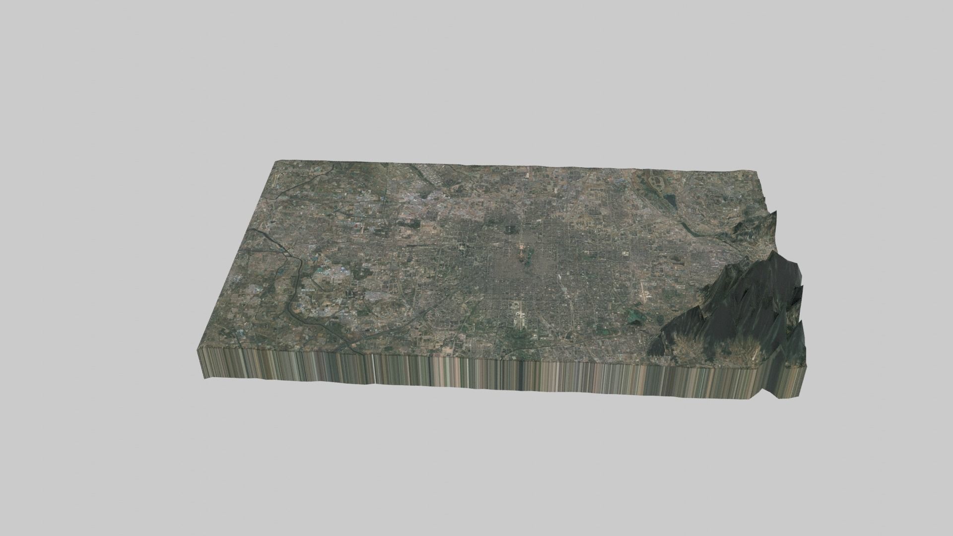 BEIJING City Low-poly 3D model_4