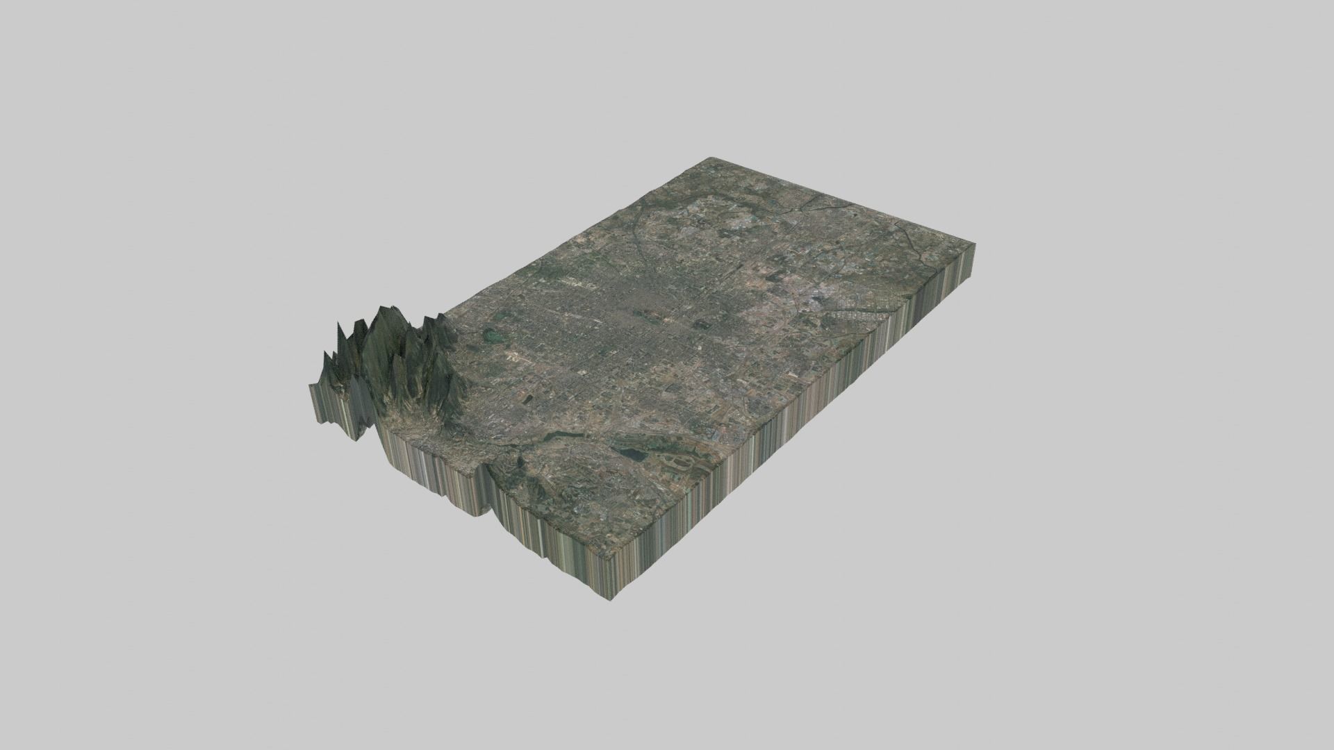 BEIJING City Low-poly 3D model_6