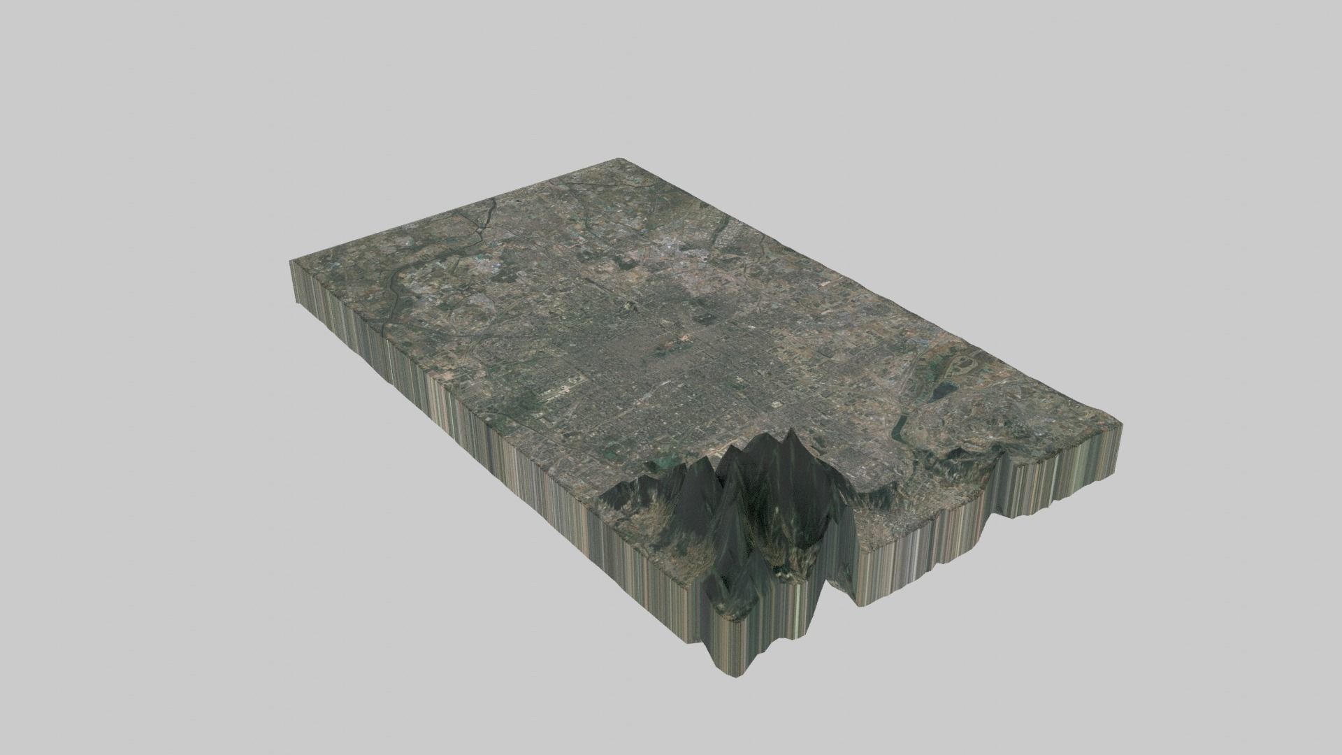 BEIJING City Low-poly 3D model_5