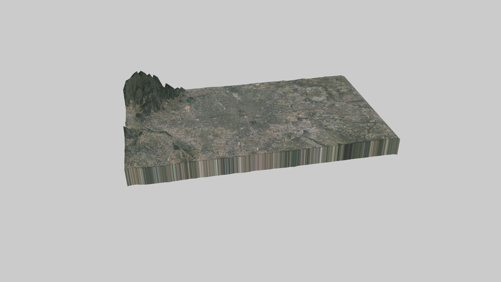 BEIJING City Low-poly 3D model_7