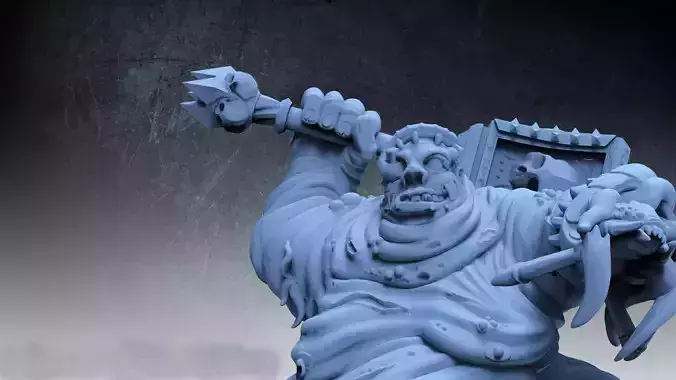 Infested Aberration miniature 3D print model 3D print model Infested Aberration miniature 3D print model 3D print model