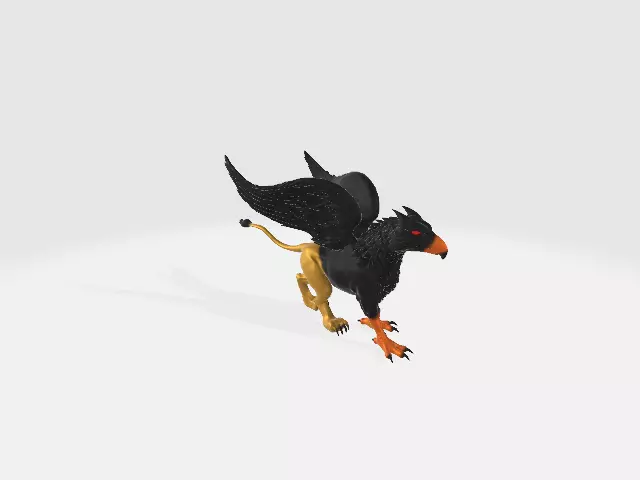 mythical creature 3D model_0