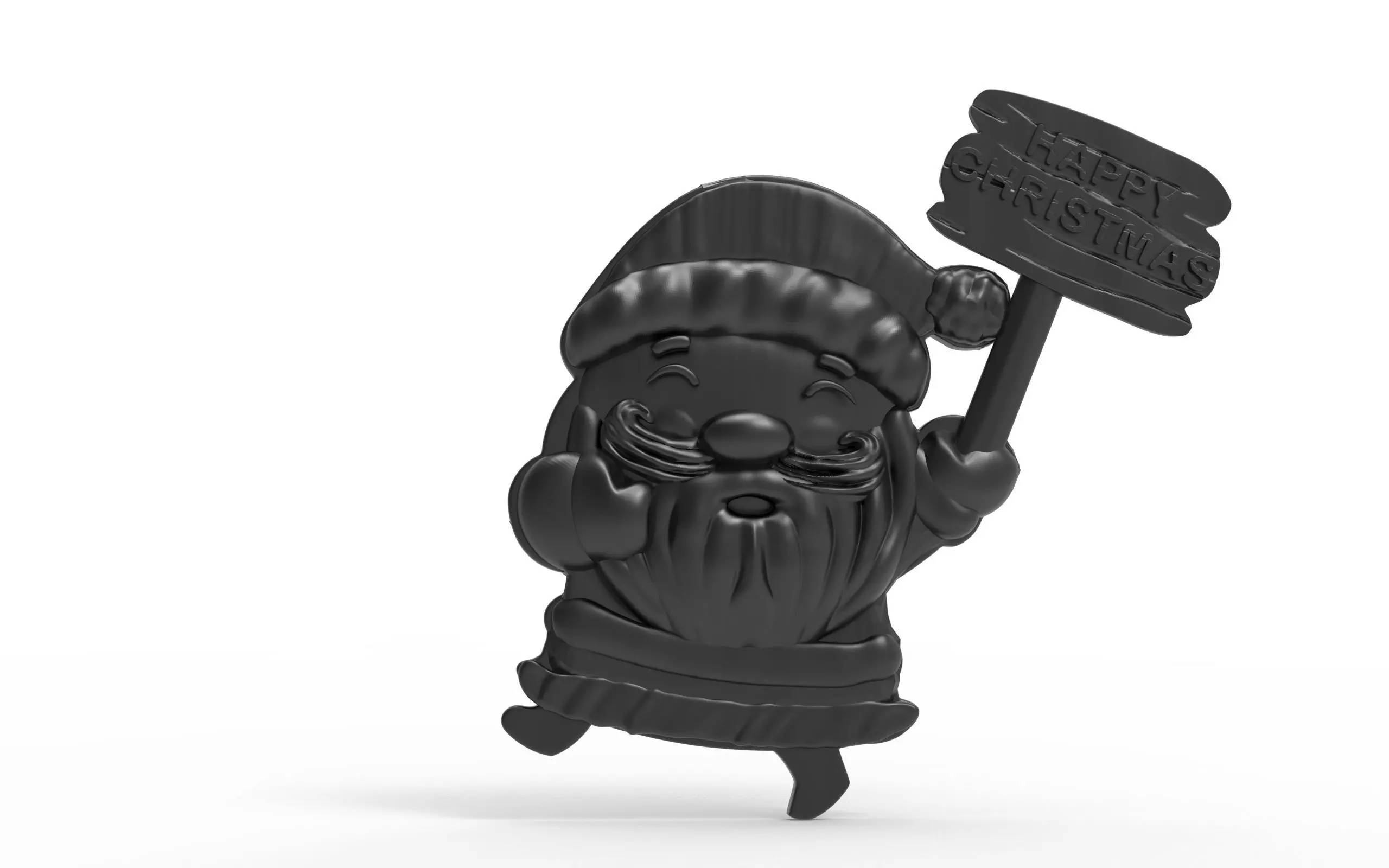Santa claus 3D Print STL File 3D print model_0