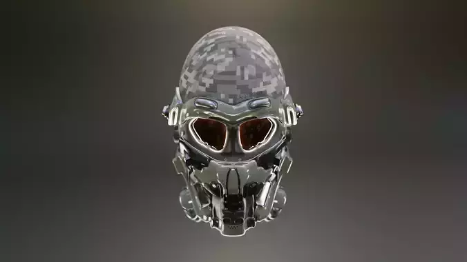 Special Military Helmet 3D model