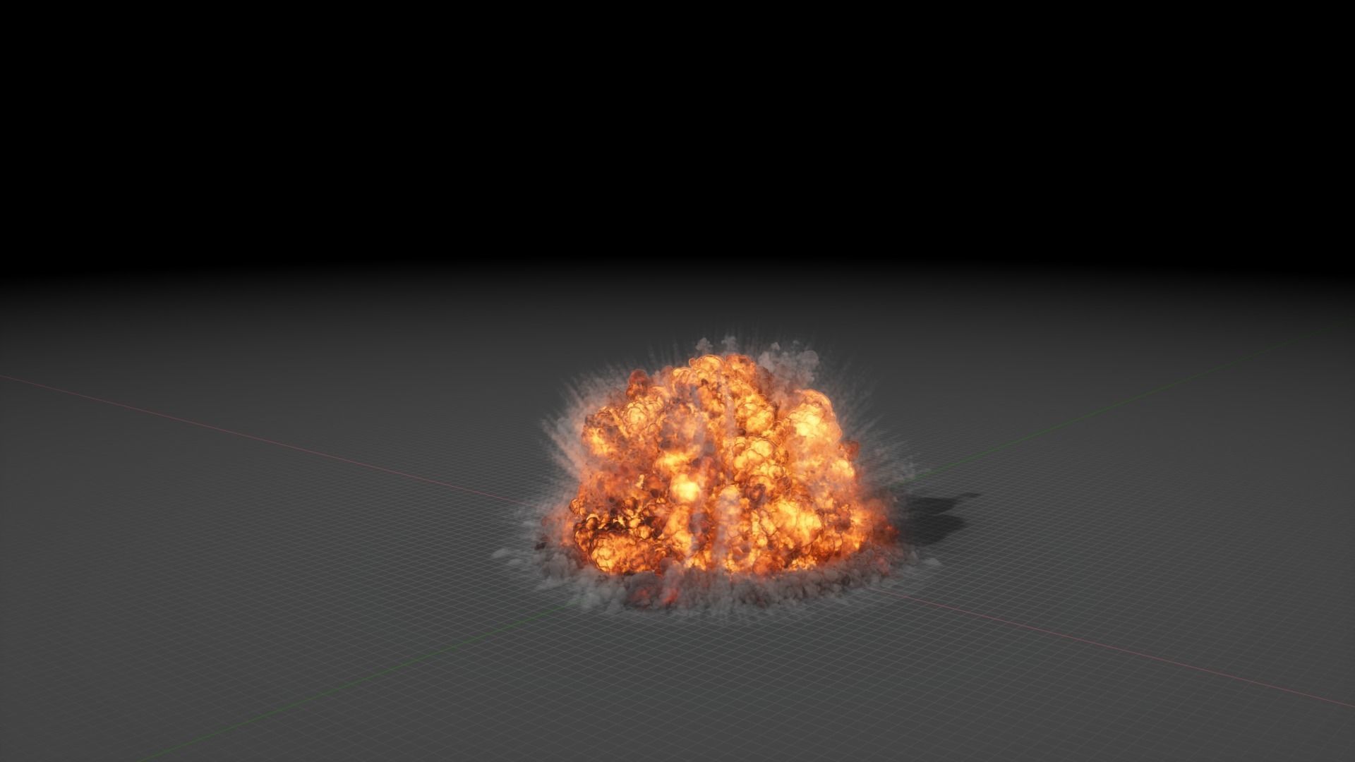 Gasoline Explosion 3D model 3D model_4