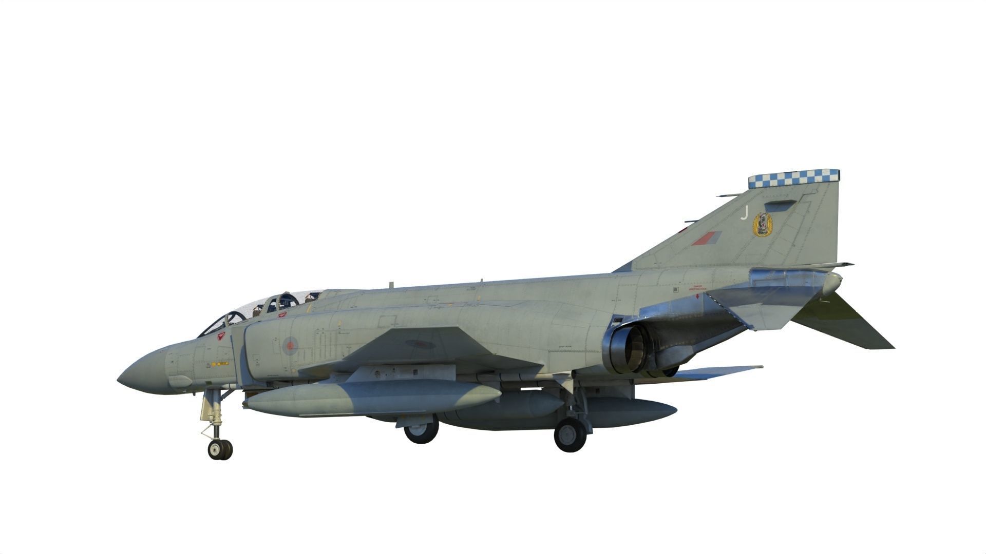 Phantom FGR 2 F-4M 3D model_16