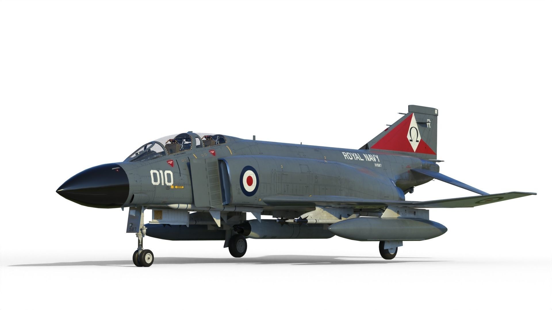 Phantom FGR 2 F-4M 3D model_10