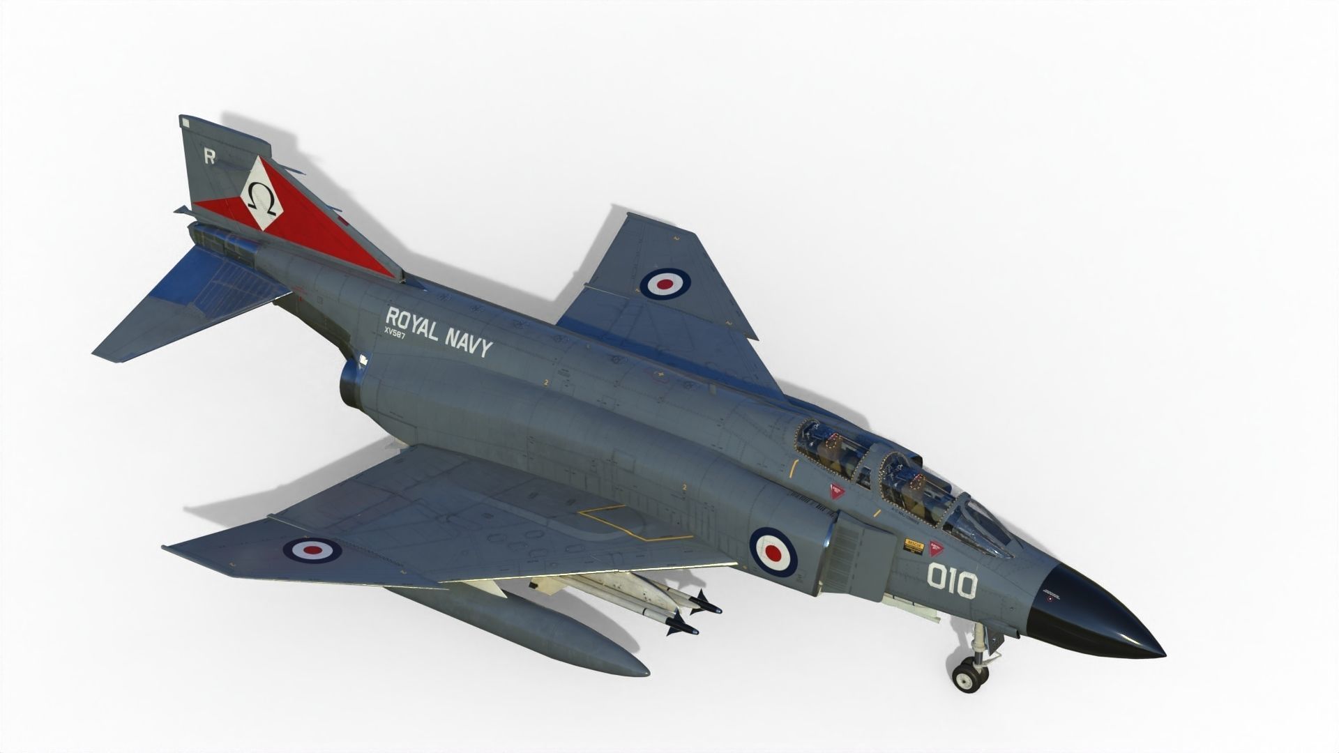 Phantom FGR 2 F-4M 3D model_5