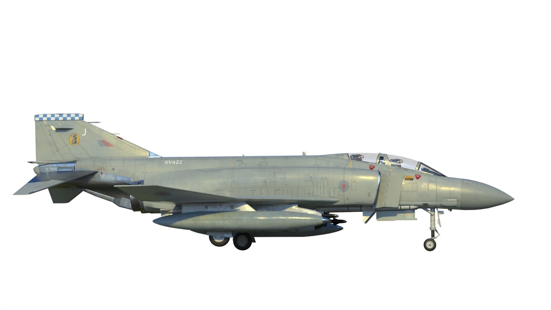 Phantom FGR 2 F-4M 3D model_12
