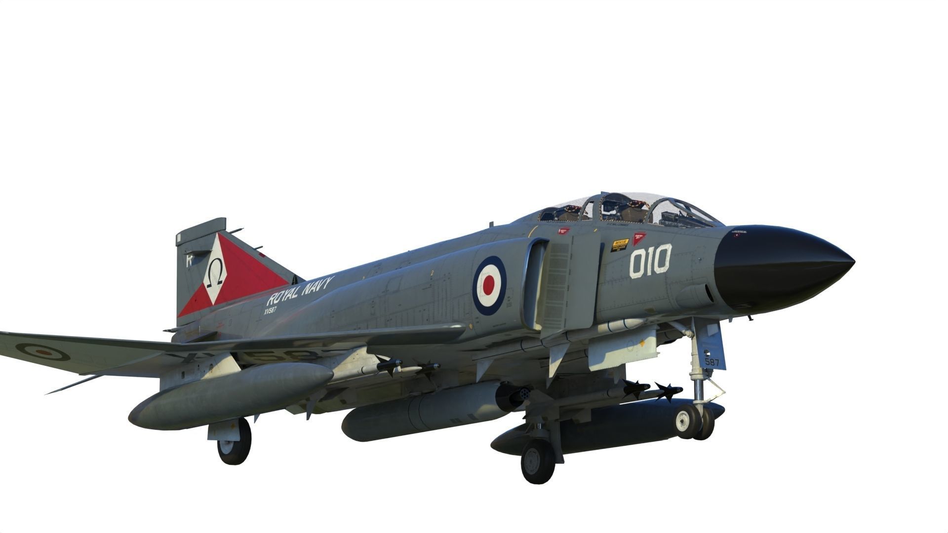 Phantom FGR 2 F-4M 3D model_3