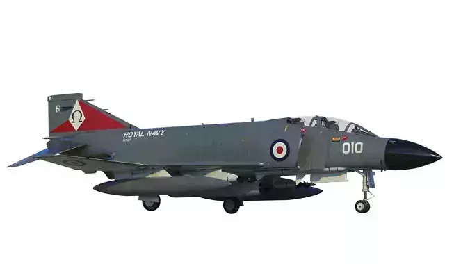 Phantom FGR 2 F-4M 3D model