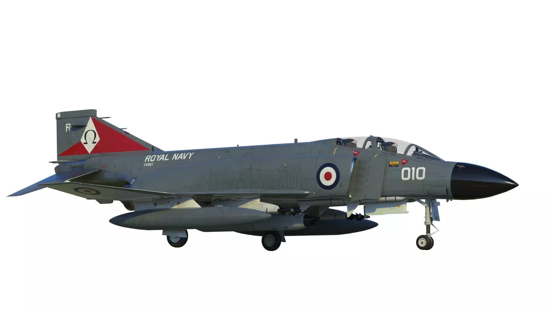 Phantom FGR 2 F-4M 3D model_0