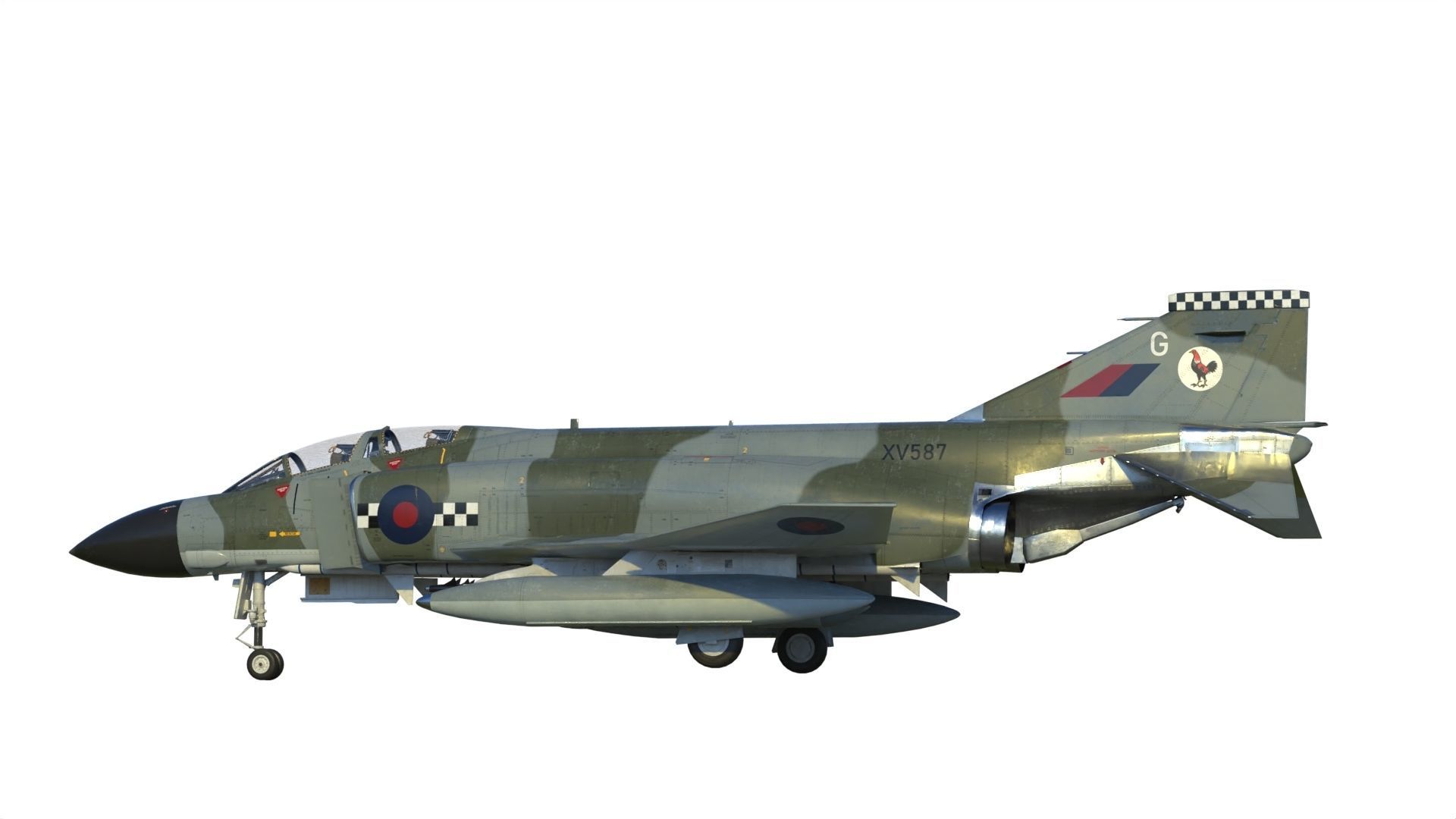 Phantom FGR 2 F-4M 3D model_21