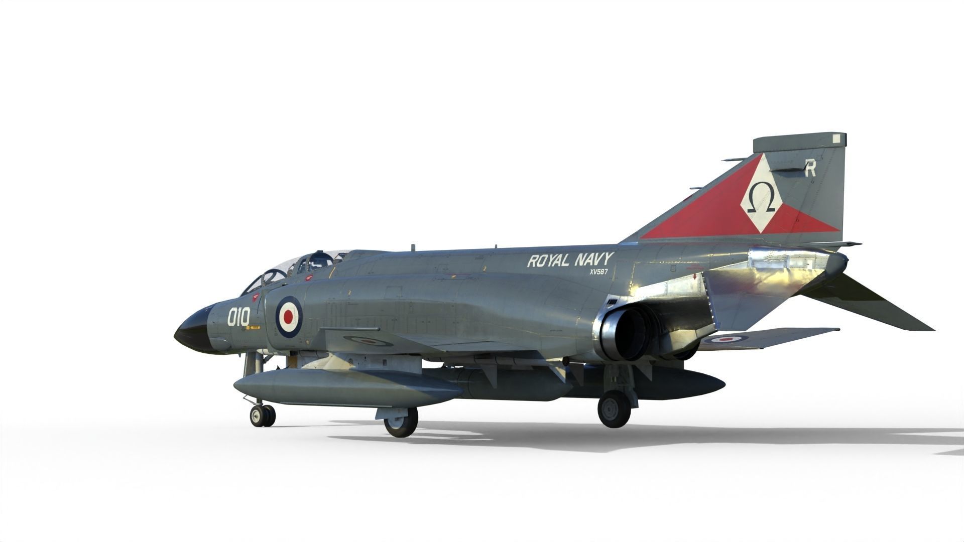 Phantom FGR 2 F-4M 3D model_8