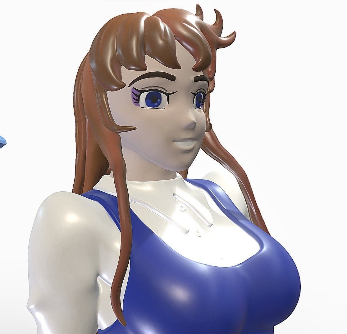 Phenicia and Venusia - Grendizer 3D print model_17