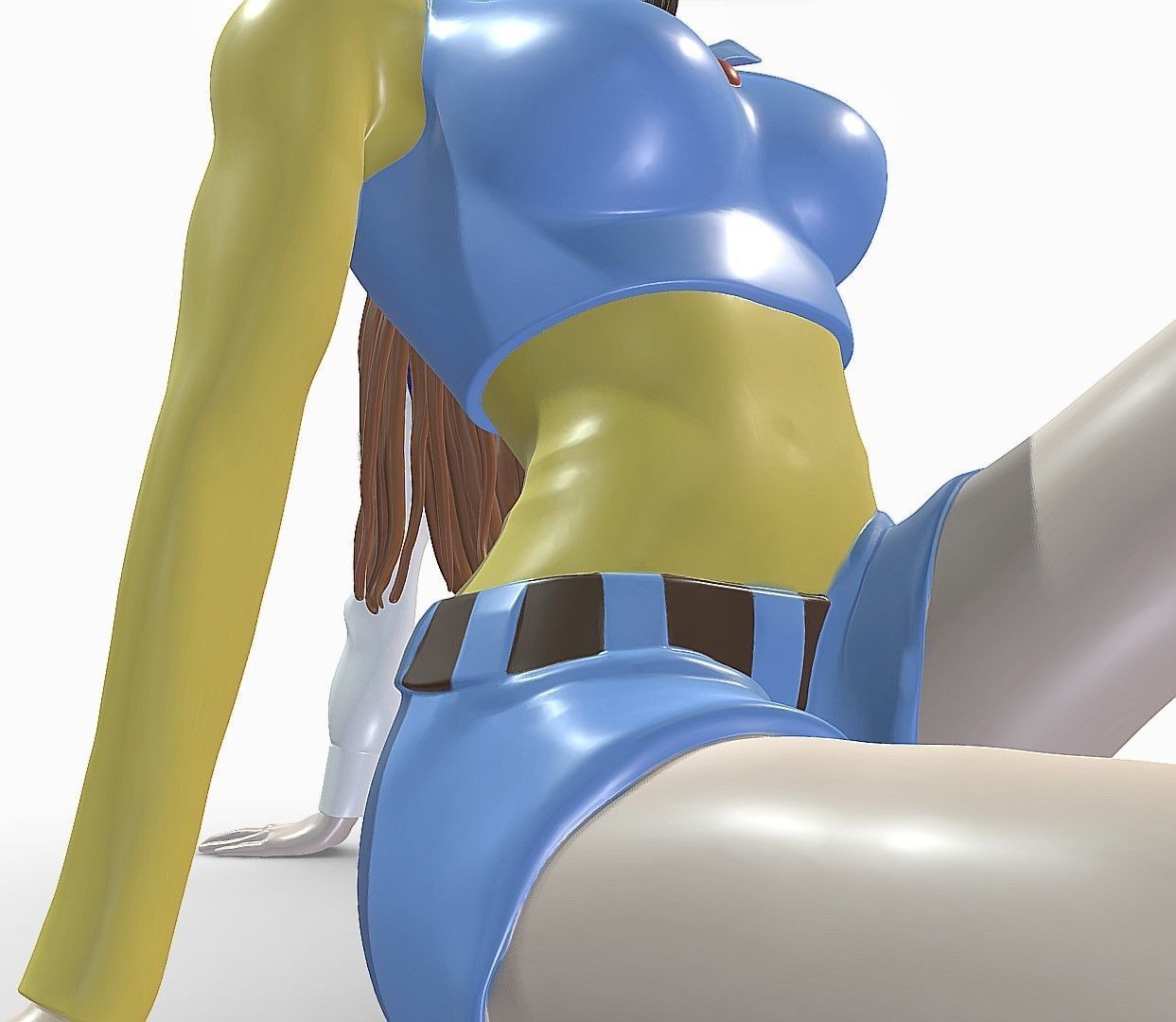 Phenicia and Venusia - Grendizer 3D print model_3