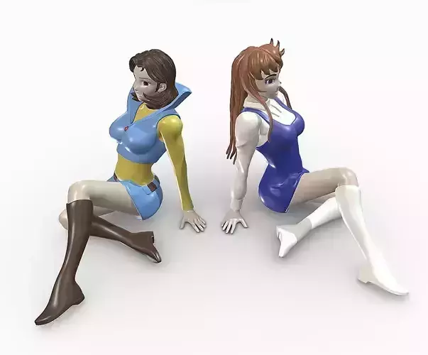 Phenicia and Venusia - Grendizer