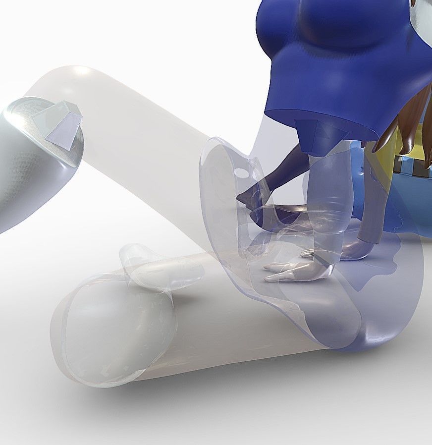 Phenicia and Venusia - Grendizer 3D print model_28