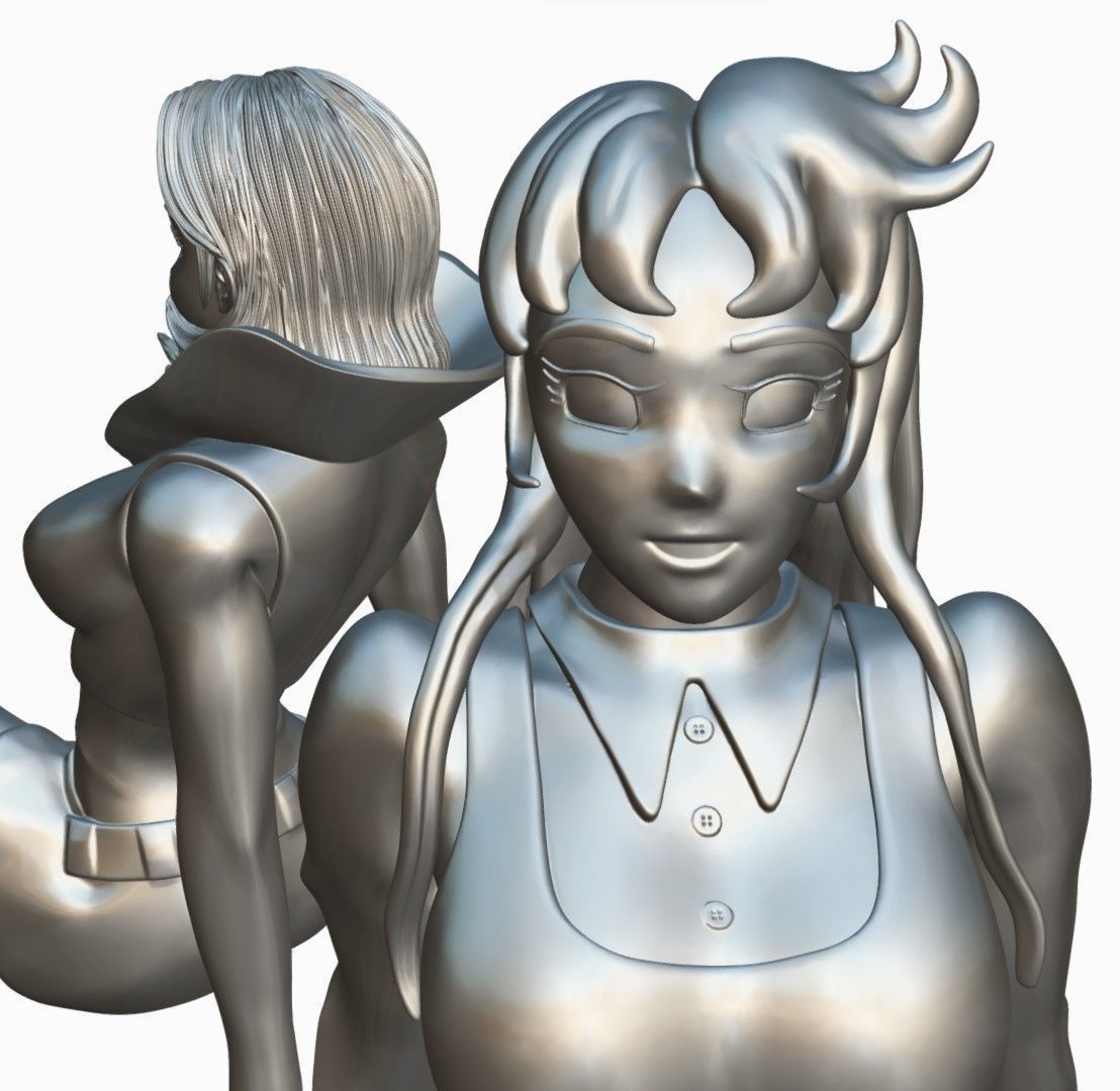 Phenicia and Venusia - Grendizer 3D print model_22