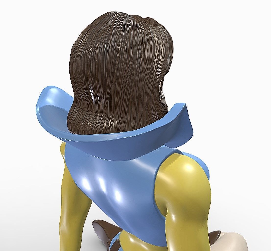 Phenicia and Venusia - Grendizer 3D print model_13