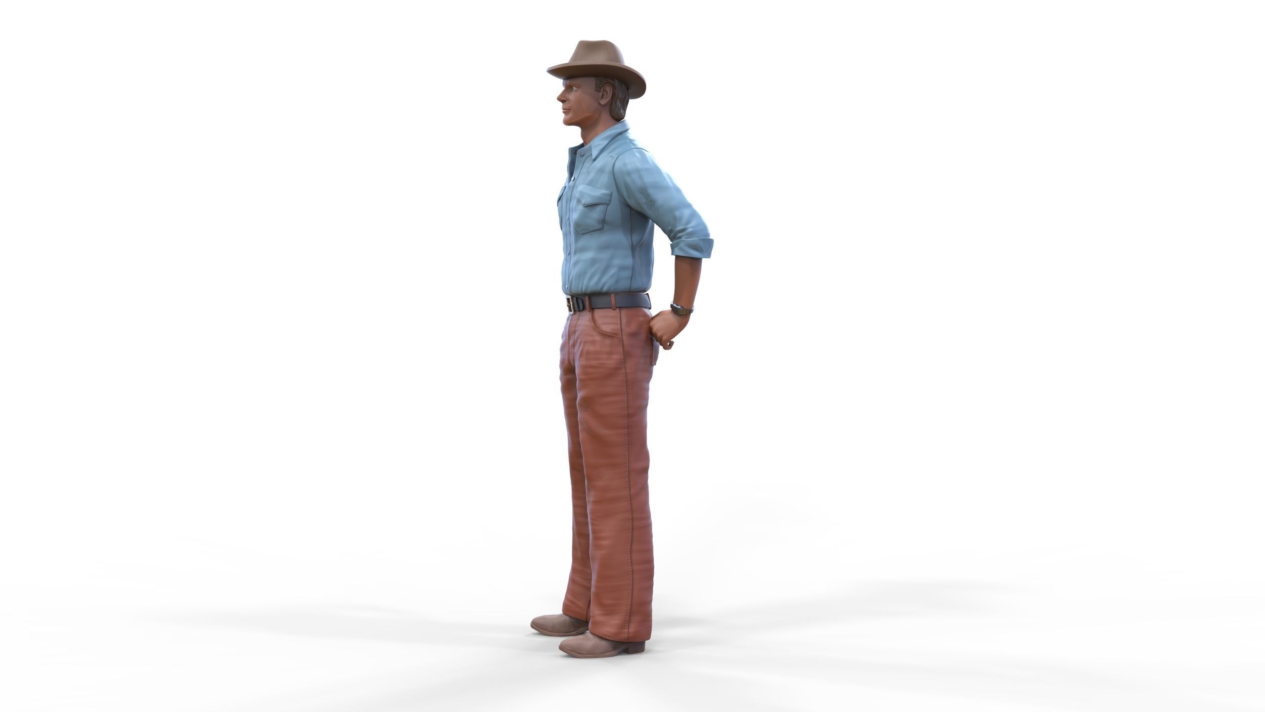 N1 Terence Hill 3D print model_9
