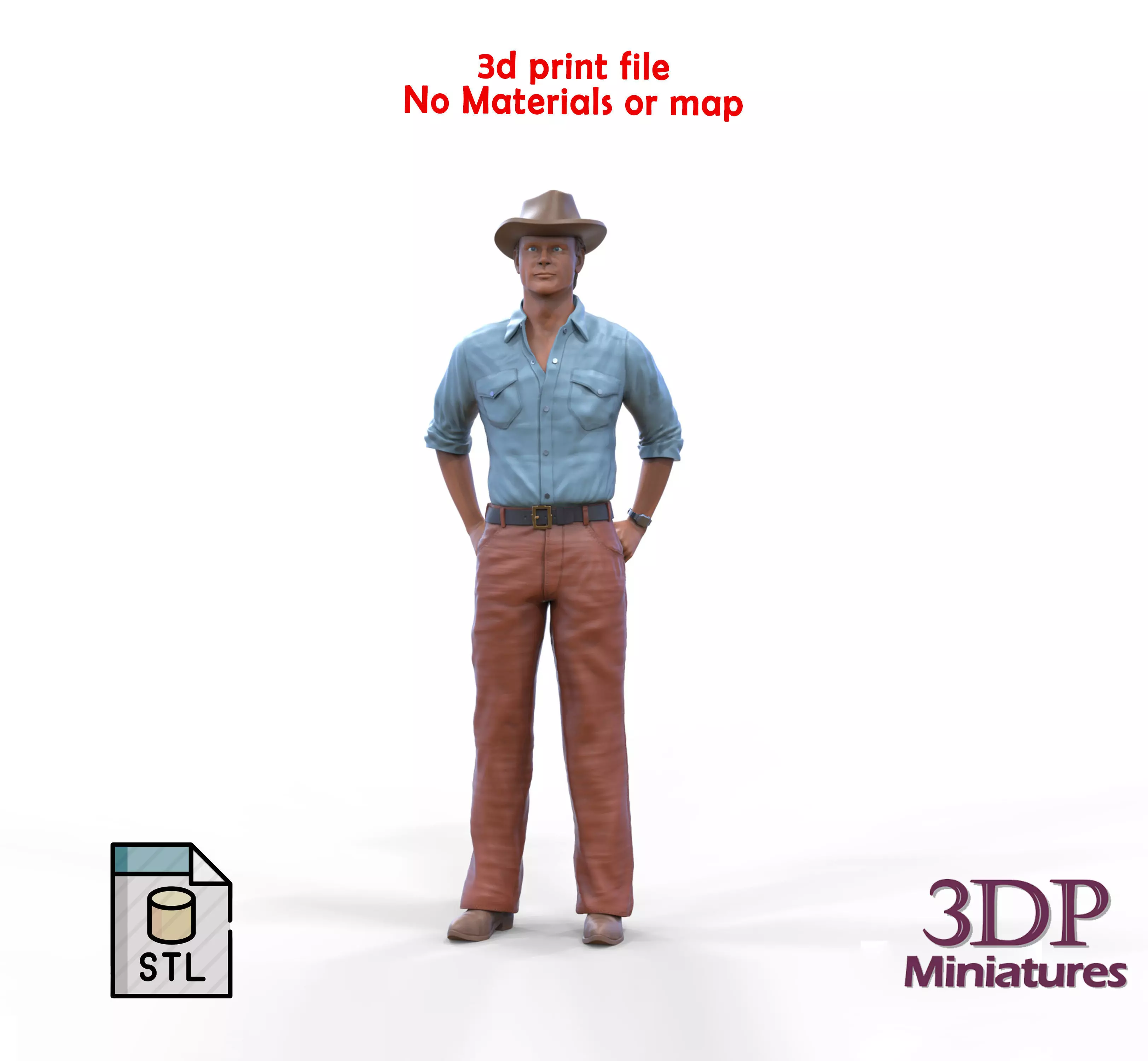 N1 Terence Hill 3D print model_0