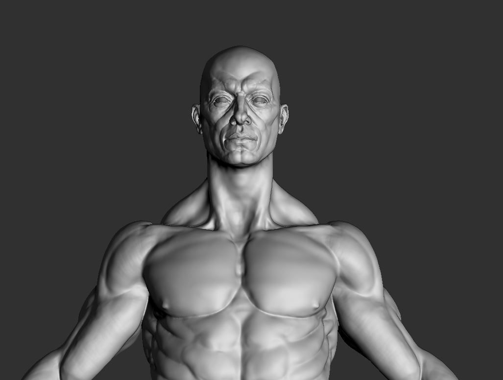 Man Male 3D model_4
