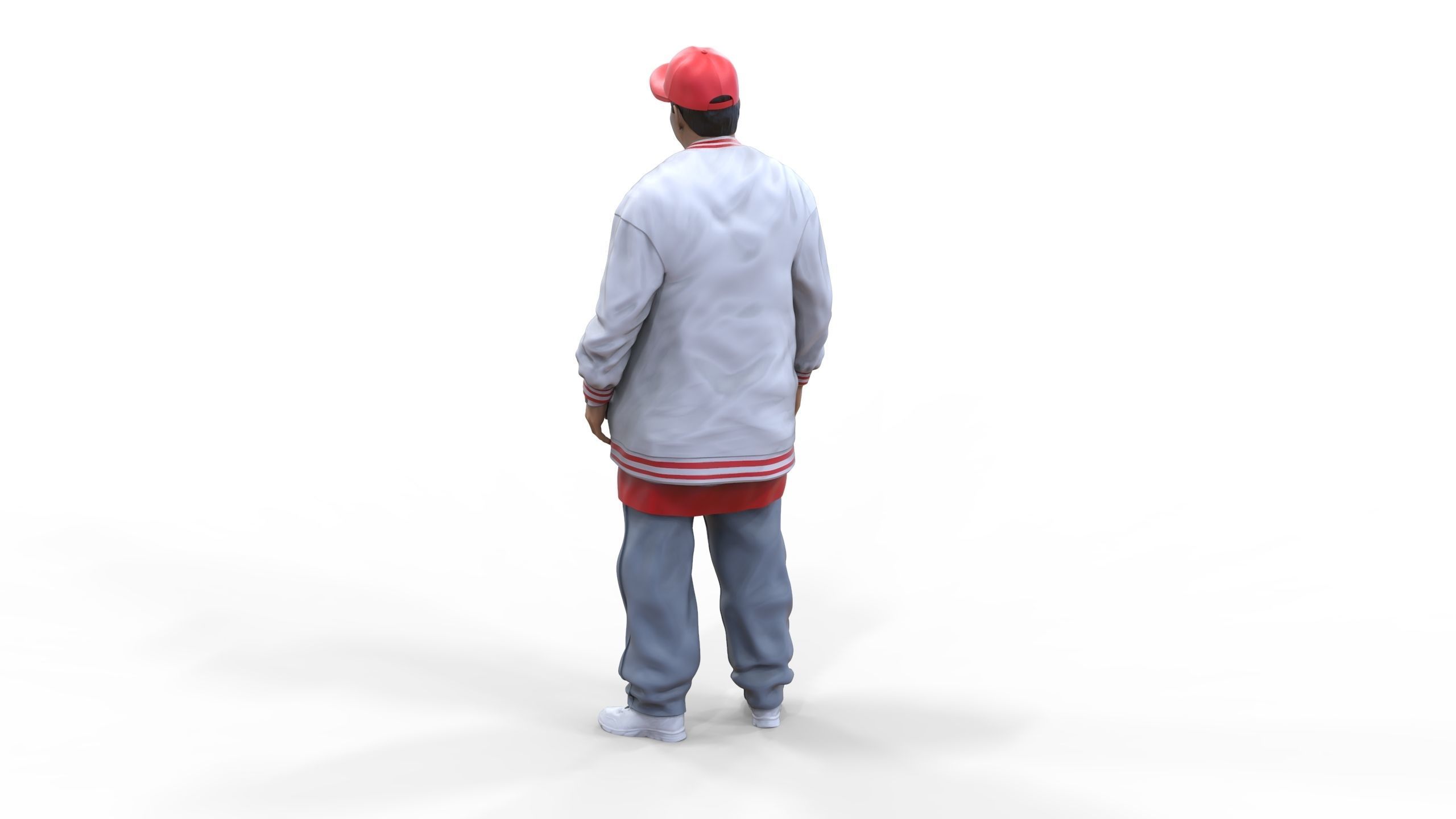 N3 Homies or hip hop Group 3D print model_21
