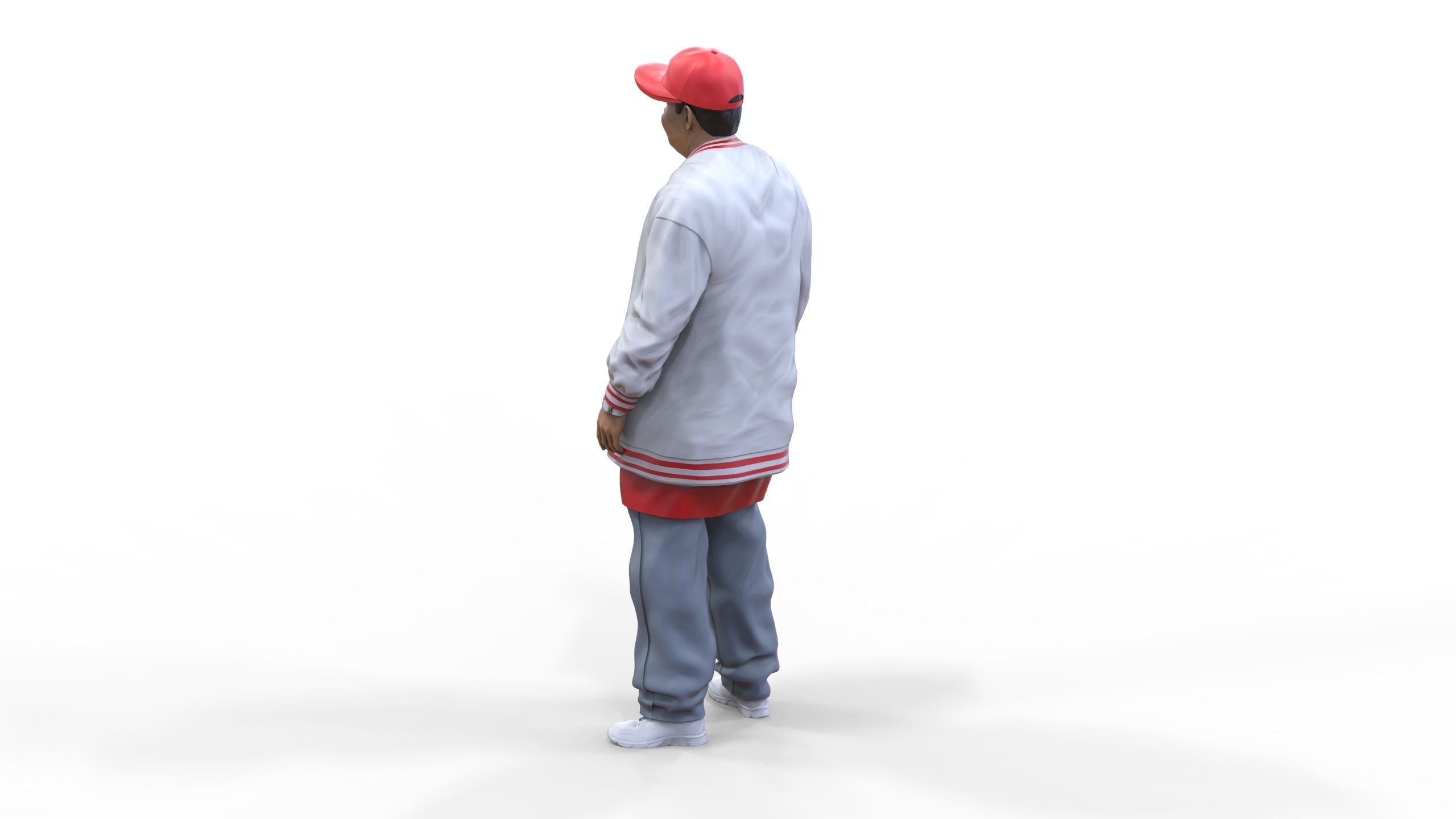 N3 Homies or hip hop Group 3D print model_19