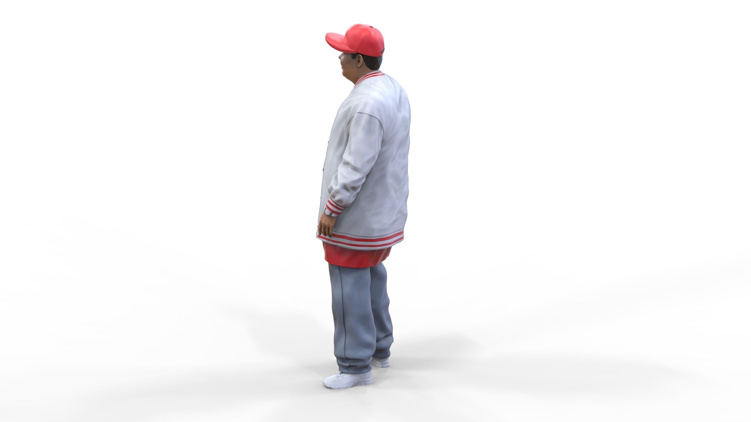 N3 Homies or hip hop Group 3D print model_17