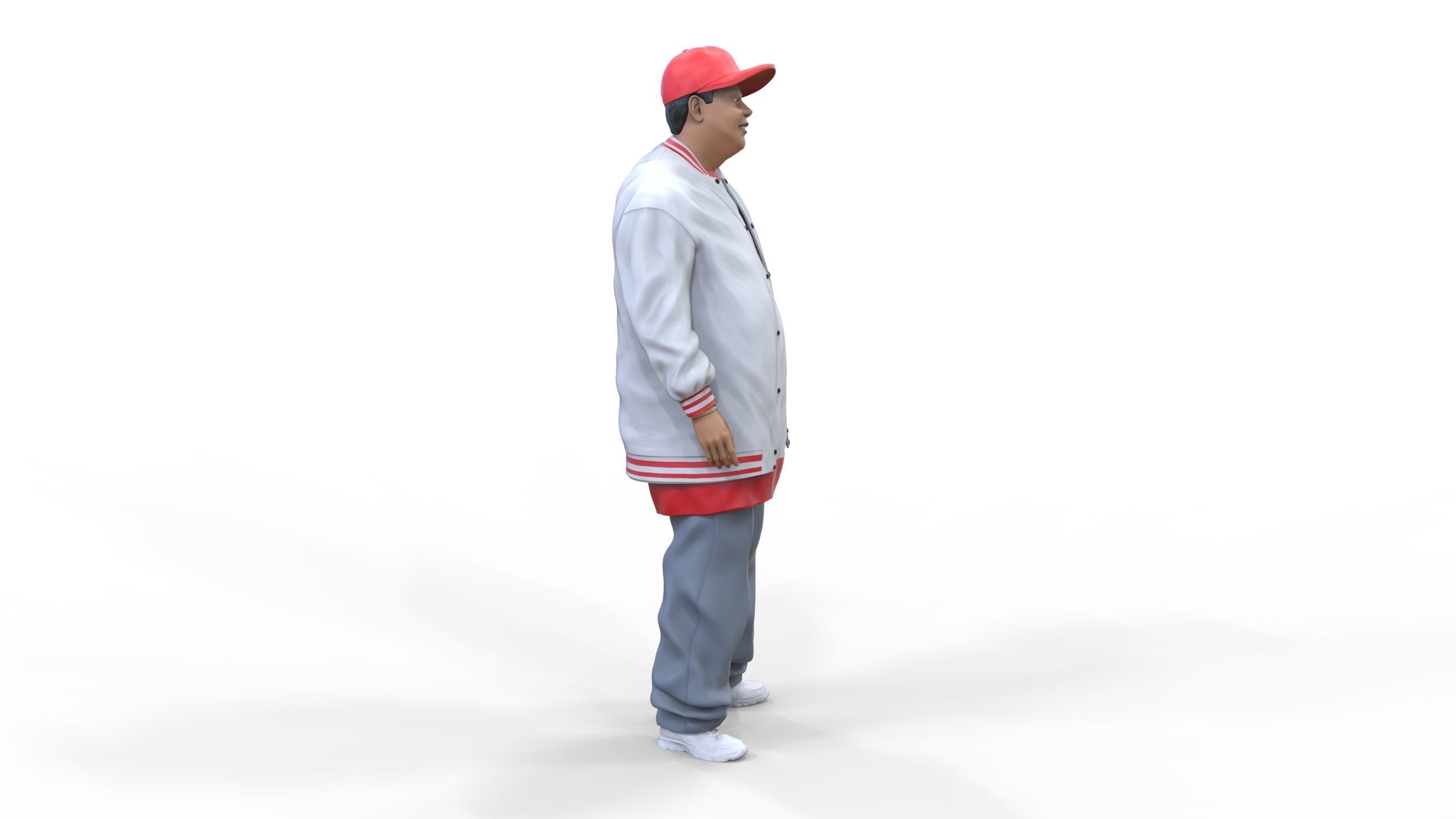 N3 Homies or hip hop Group 3D print model_34