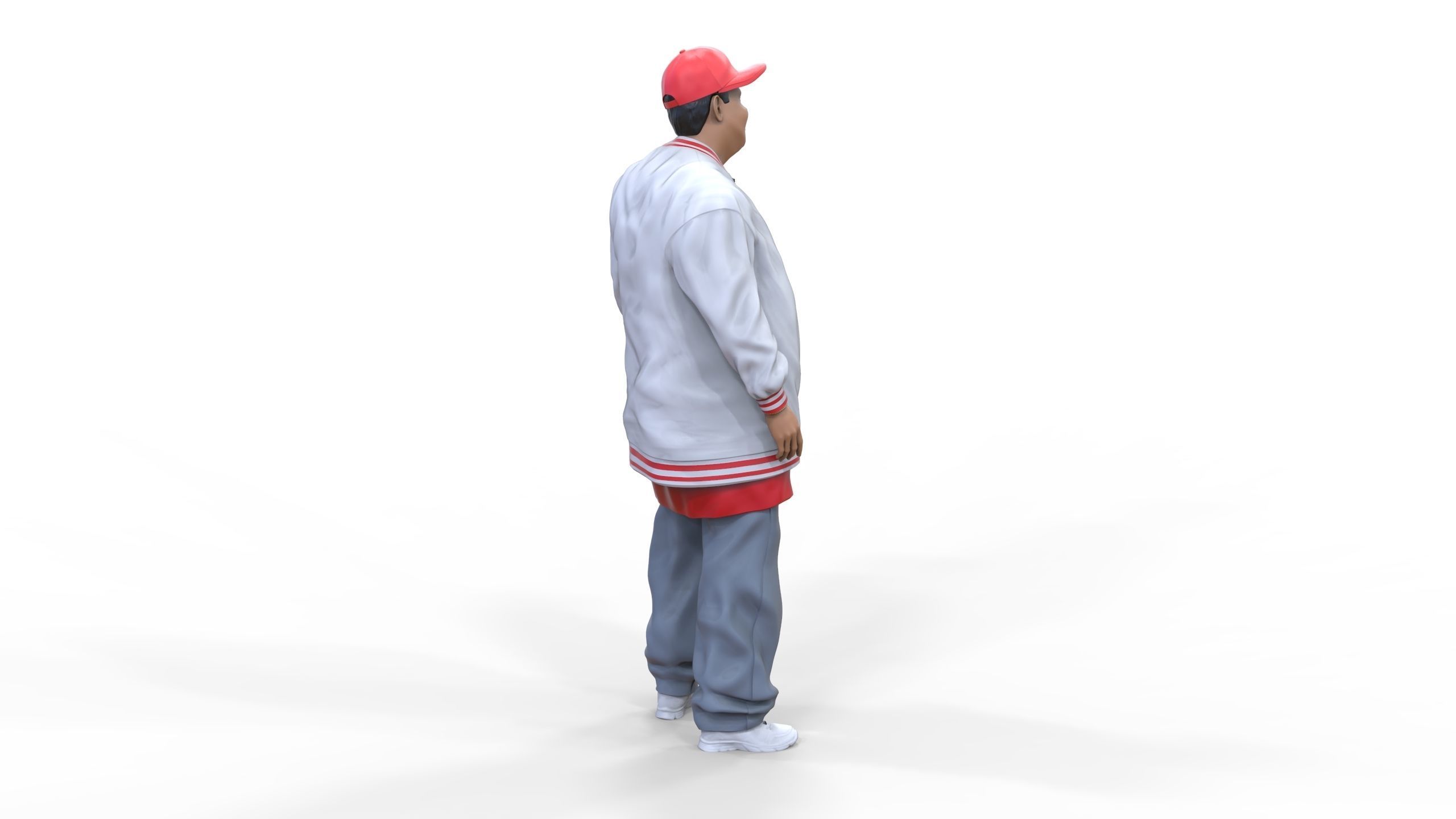N3 Homies or hip hop Group 3D print model_31