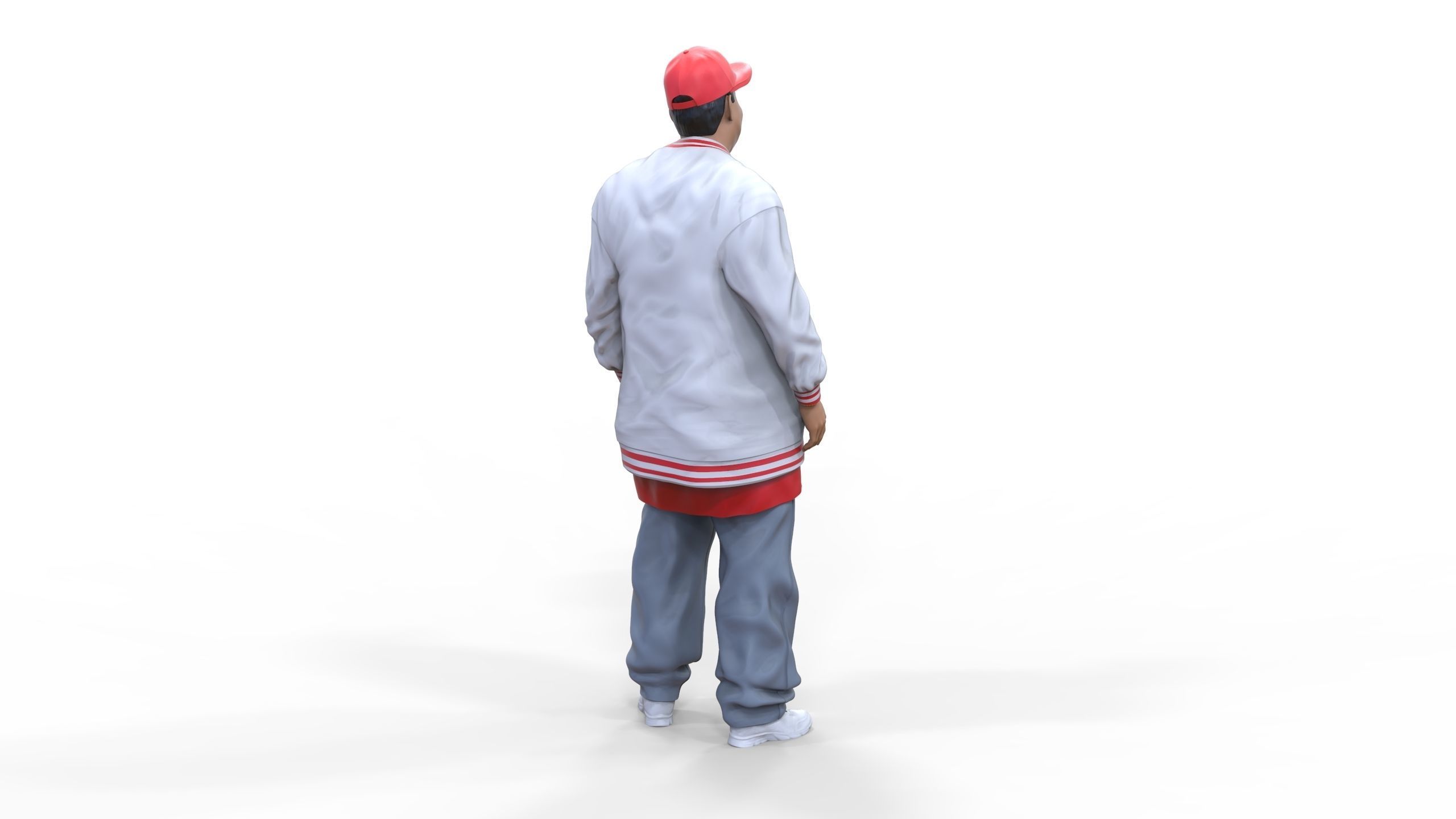 N3 Homies or hip hop Group 3D print model_27