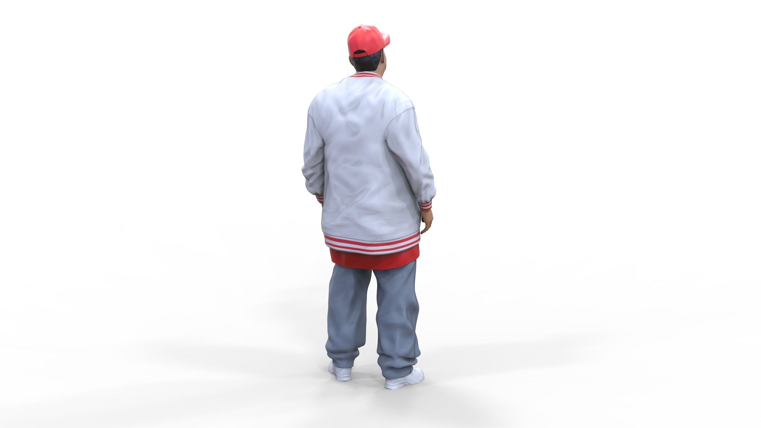 N3 Homies or hip hop Group 3D print model_26