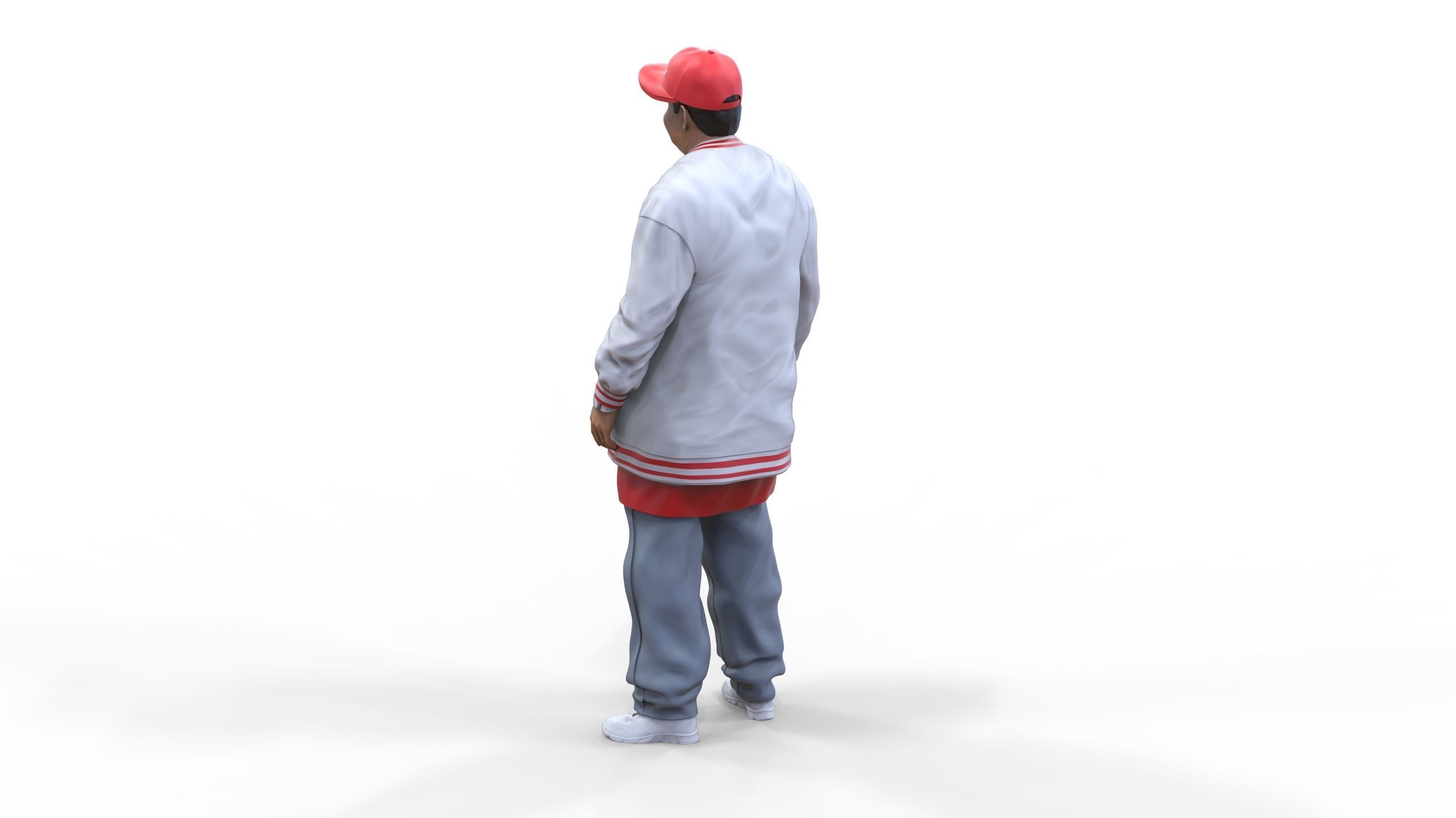 N3 Homies or hip hop Group 3D print model_28