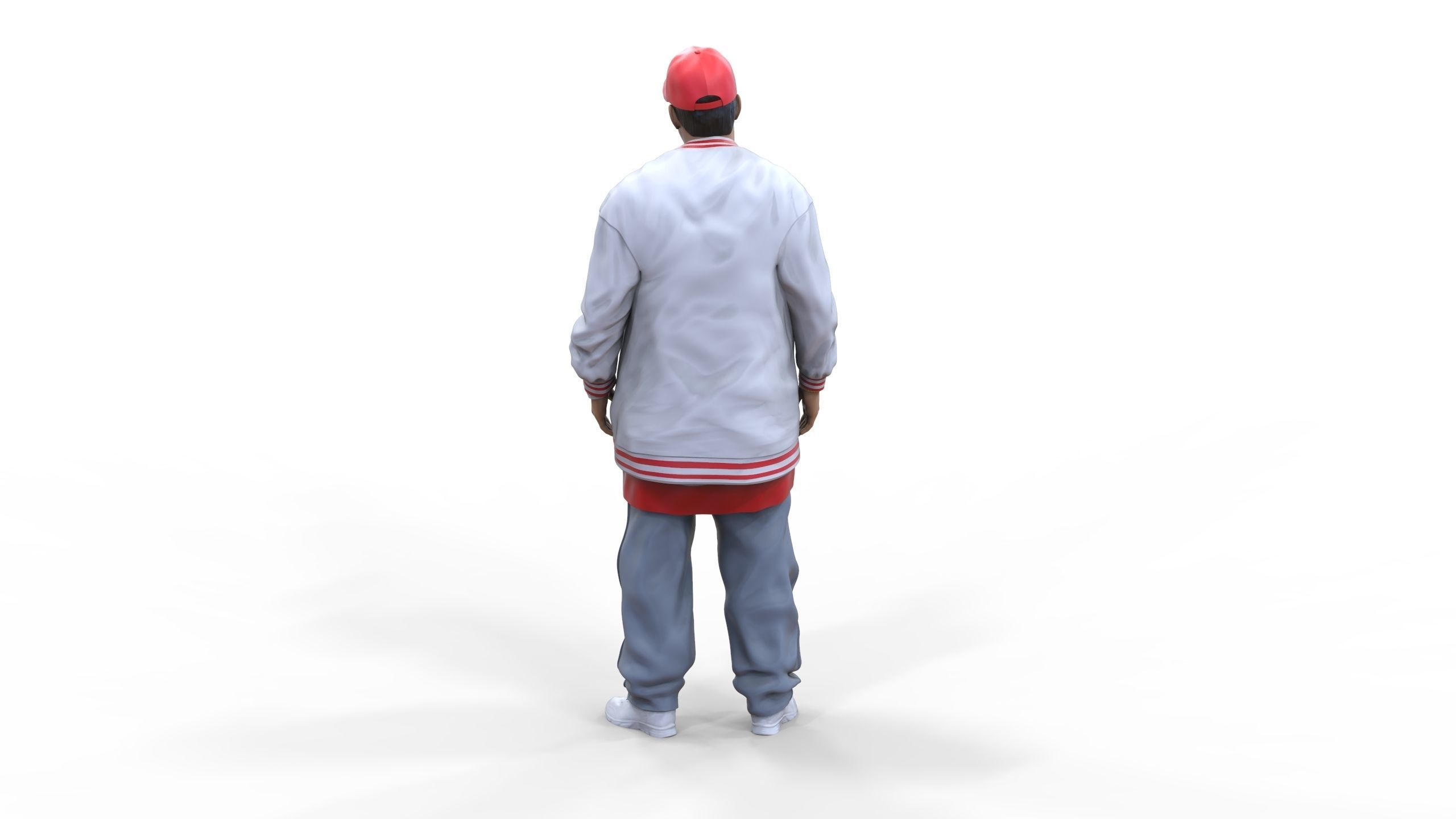 N3 Homies or hip hop Group 3D print model_23