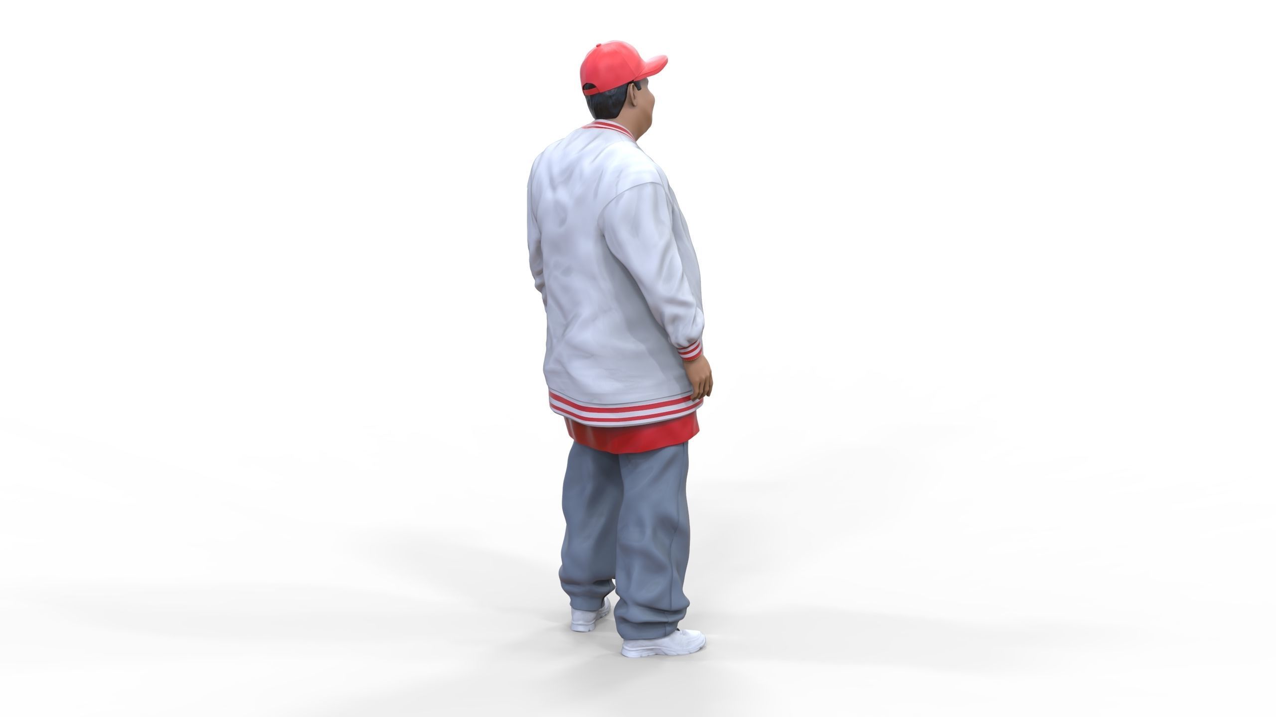 N3 Homies or hip hop Group 3D print model_30