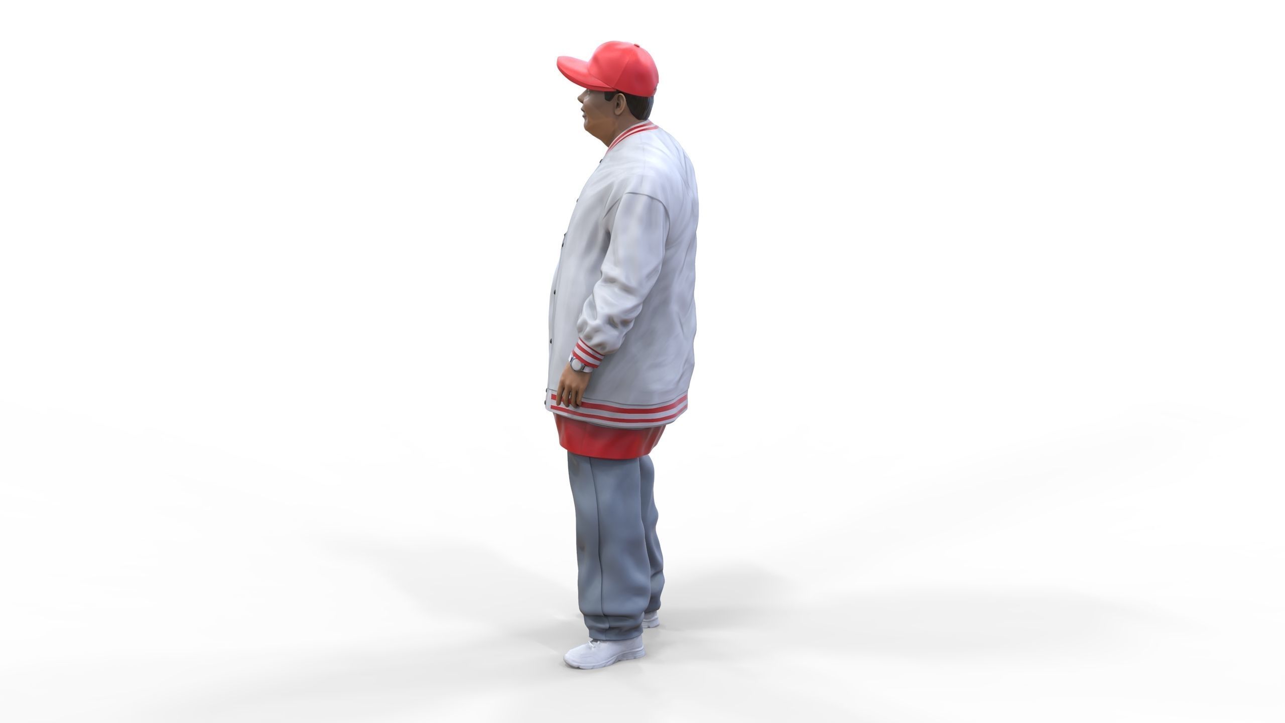 N3 Homies or hip hop Group 3D print model_15